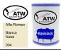 Preview: Alfa-Romeo, Bianco Nube, 004: 500ml Lackdose, von ATW Autoteile West.